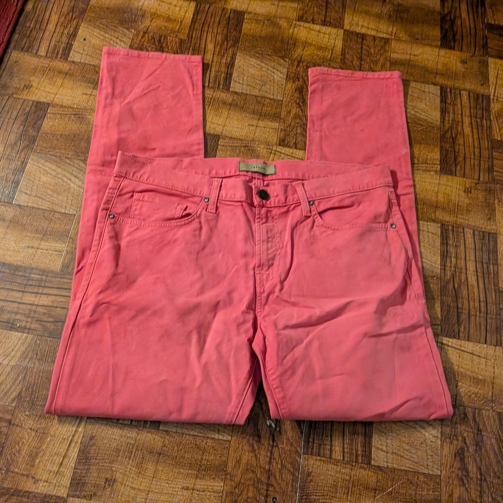 J Brand Mick Claret Red Men's Jeans Size 36